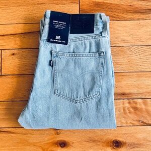 Levi’s Selvedge Light Blue Plank Straight Women's Jeans NWT